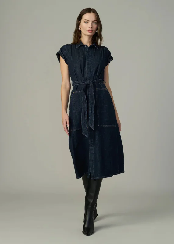 Joe's Jeans The Lexi Denim Dress- Totally Classic Blue Denim