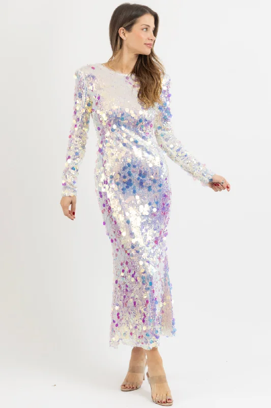 STAR SIGN SEQUIN DRESS Lush Sequin Dress