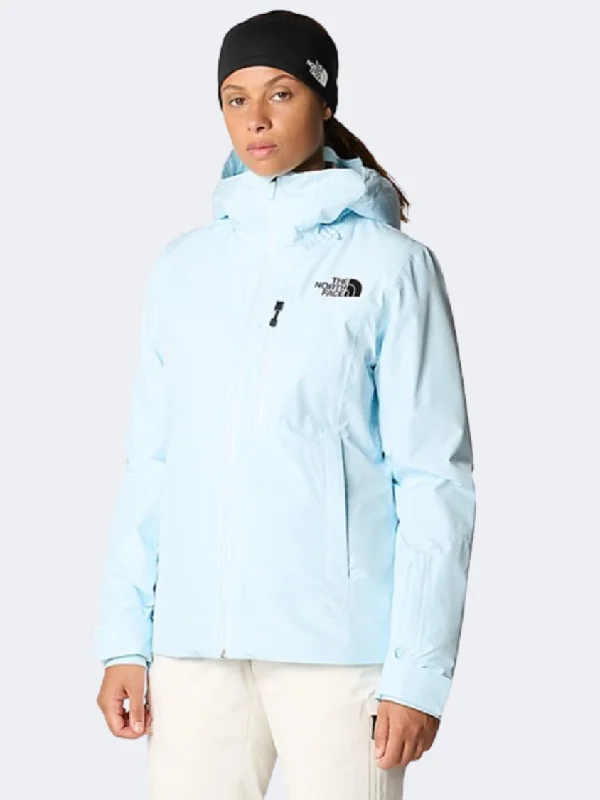 The North Face Descendit Women Skiing Jacket Icecap Blue Women's quilted jackets