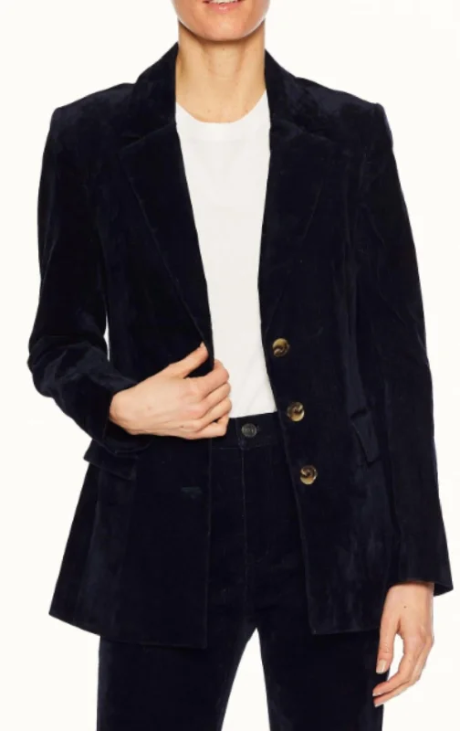 The Beaufort Blazer In Navy Double-breasted Blazer Jacket