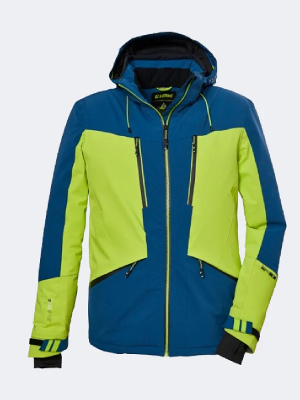 Killtec Ksw 75 Men Skiing Jacket Spring Green Women's puffer jackets