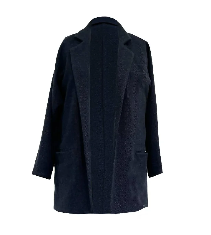 Women's Bat Winged Blazer In Midnight Stylish Women’s Blazer