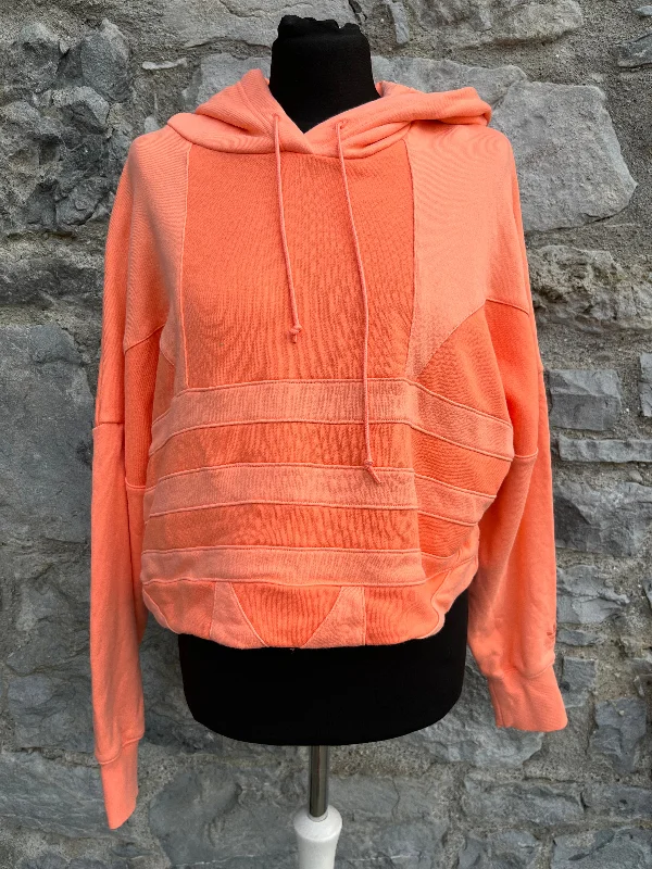 Orange cropped hoodie uk 10-12 Elegant Women’s Pullover