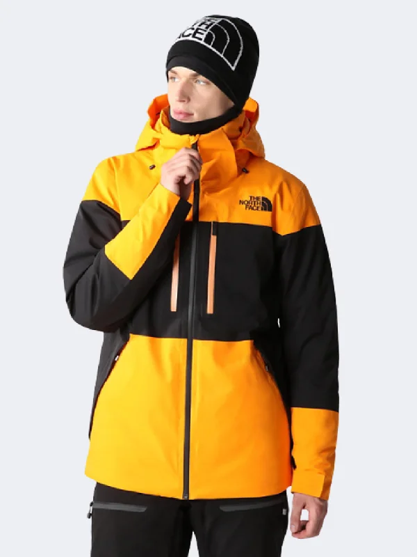 The North Face Chakal Men Skiing Jacket Orange/Black Women's mid-range jackets