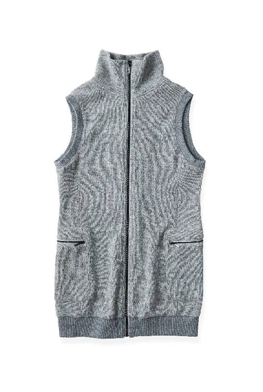 FULLZIP KNIT VEST