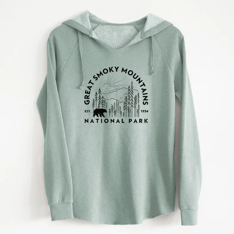 Great Smoky Mountains National Park - Cali Wave Hooded Sweatshirt Pullover Hoodie Sweatshirt Trend