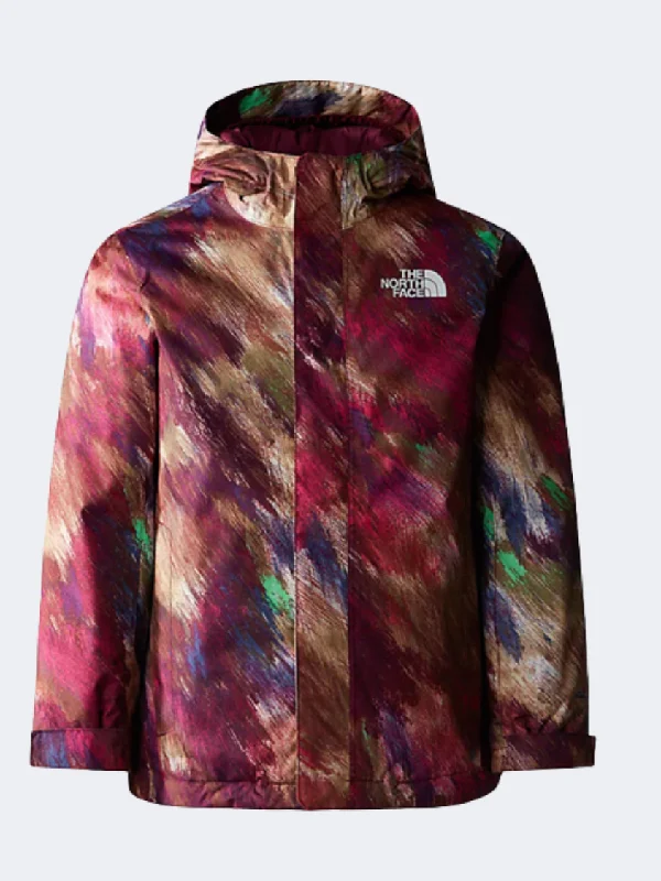 The North Face Teen Snowquest Kids Skiing Jacket Boysenberry/Paint Women's Gucci jackets