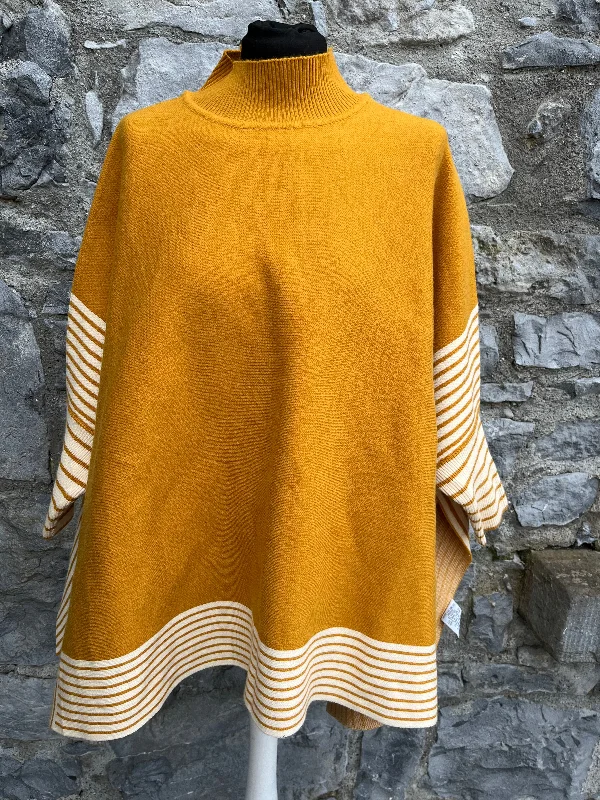 Mustard oversized jumper uk 10-18 Button-up Pullover Sweater