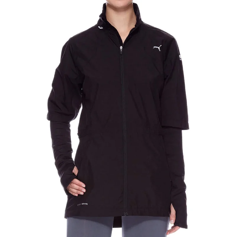 Puma Tech Gore Windstopper Womens Running Jacket - Black Women's sporty jackets