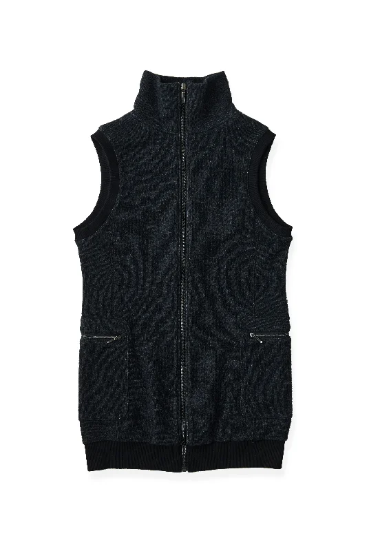 FULLZIP KNIT VEST