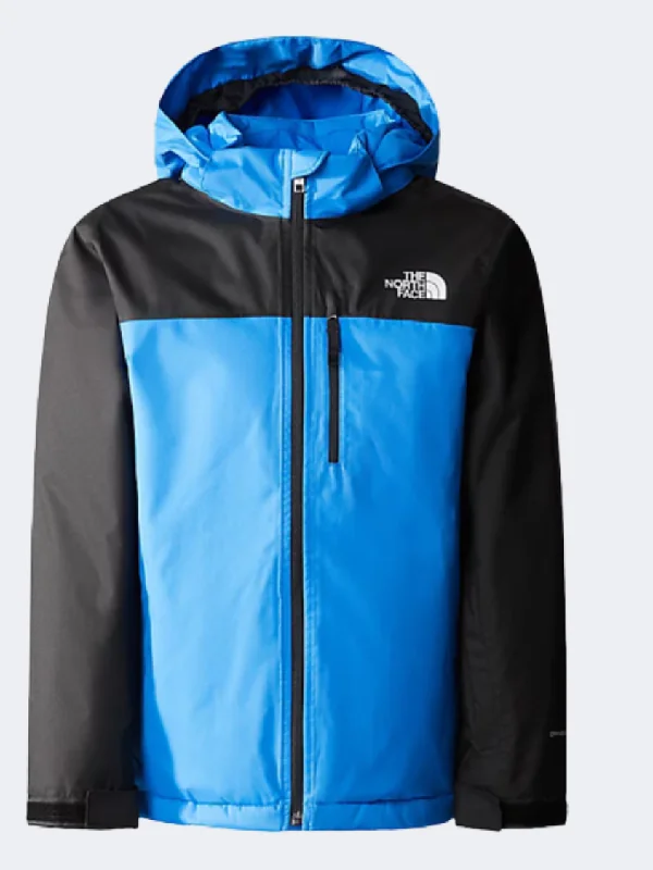 The North Face Snowquest Plus Kids Skiing Jacket Optic Blue/Black Women's Nike jackets