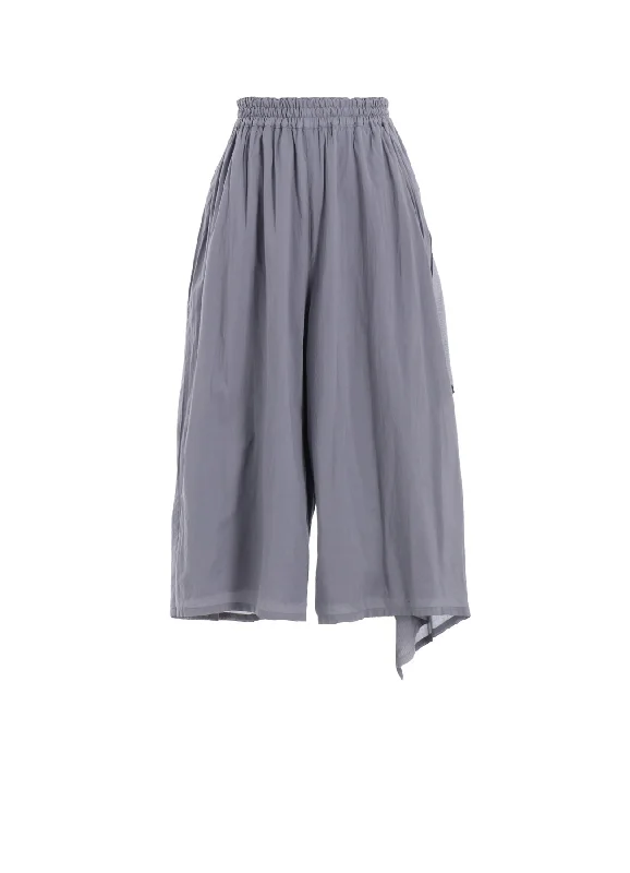 COTTON LAWN GARMENT DYE ELASTIC PANTS