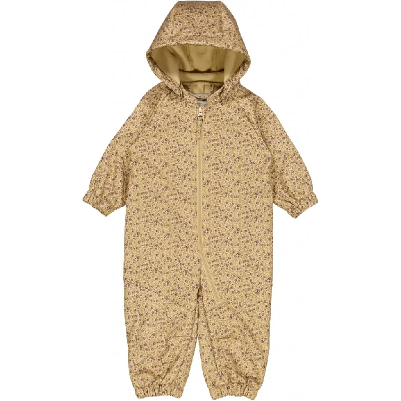 Softshell Suit Clay - lilac flowers