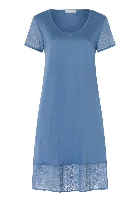 Audrey Short Sleeve Nightgown | Dusty Blue 74917-2515 Kids' pajama sets