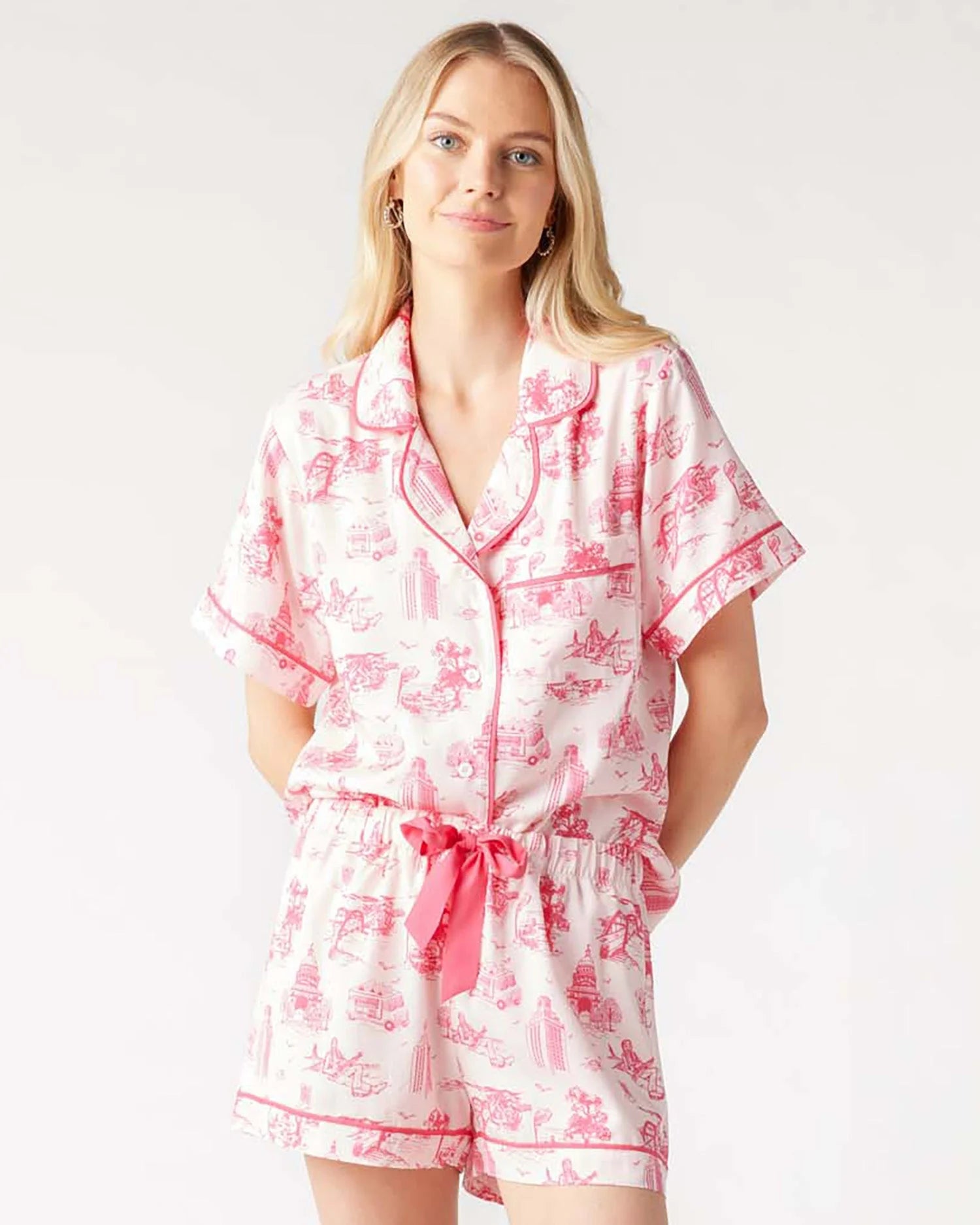 KATIE KIME AUSTIN TOILE PJ SET Classic pajama sets