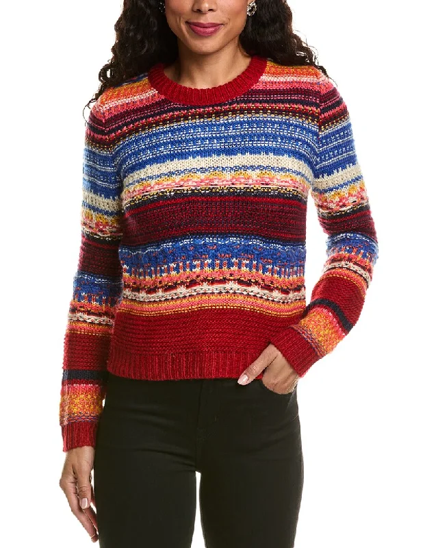 Allison Tamar Rainbow Sweater Best sweaters for formal occasions