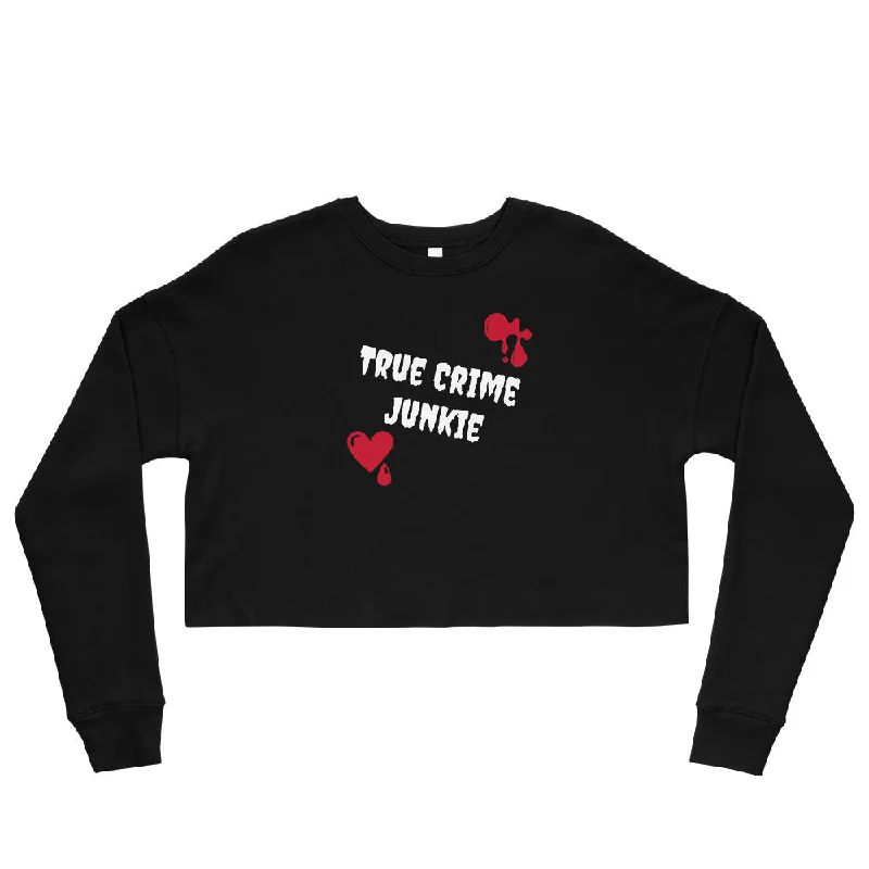 True Crime Crop Sweatshirt H&M sweaters