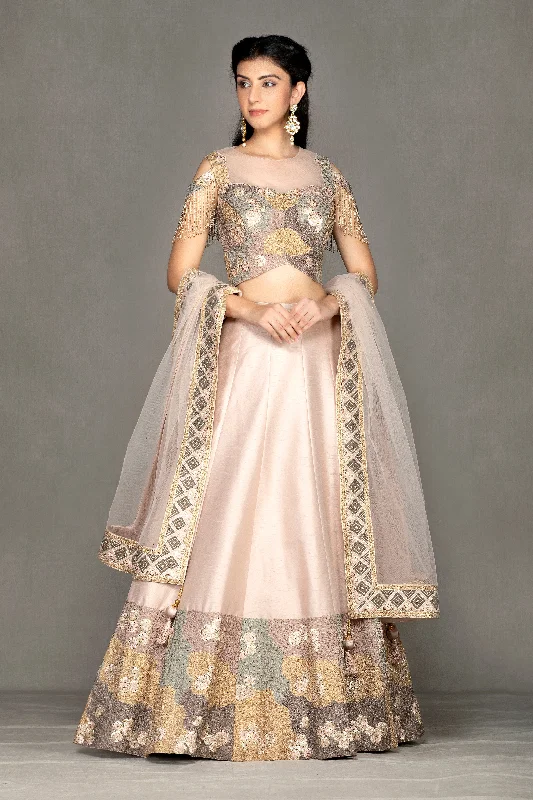 Cold Shoulder Lehenga Cotton unclassified skirts