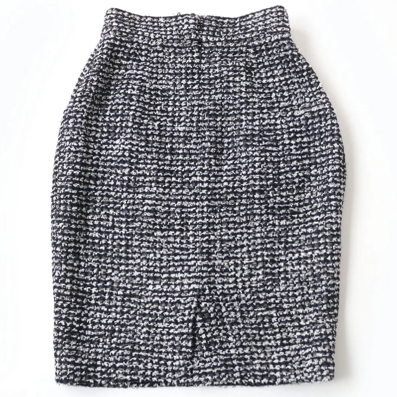 Chanel Ribbon Tweed Skirt P47766 Anniversary unclassified skirts