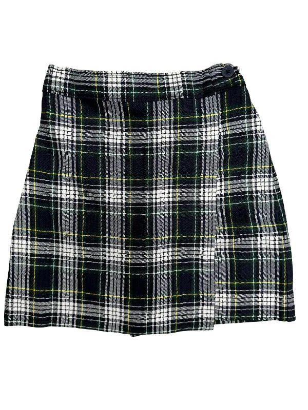 Plaid 161 Flap Skort Discounted unclassified skirts