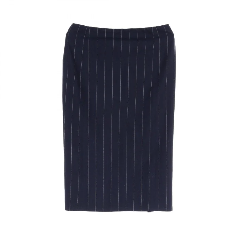 Ralph Lauren Wool Skirt Navy Women Holiday unclassified skirts