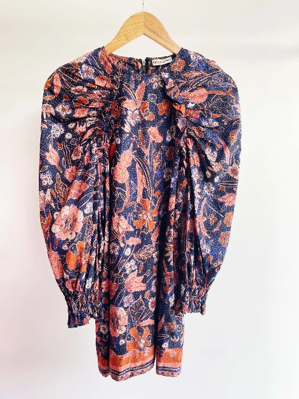 MOONLIGHT PAISLEY RUFFLE DRESS Casual unclassified dresses