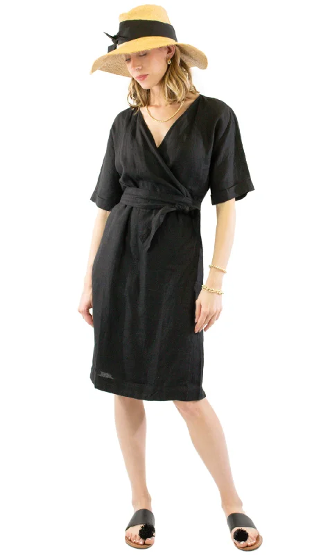 Philippine Dress - Black Flowy unclassified dresses
