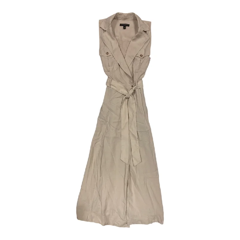 Dress Casual Maxi By Banana Republic In Tan, Size: 4 Formal Maxi Skirt